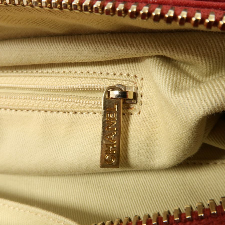 CHANEL 羊皮皮革Shoulder Bag鏈帶肩背袋-11