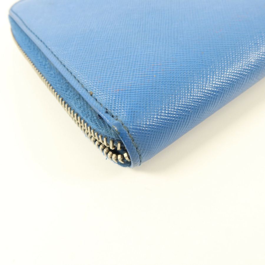 PRADA Saffiano皮革Long Wallet長錢包-12