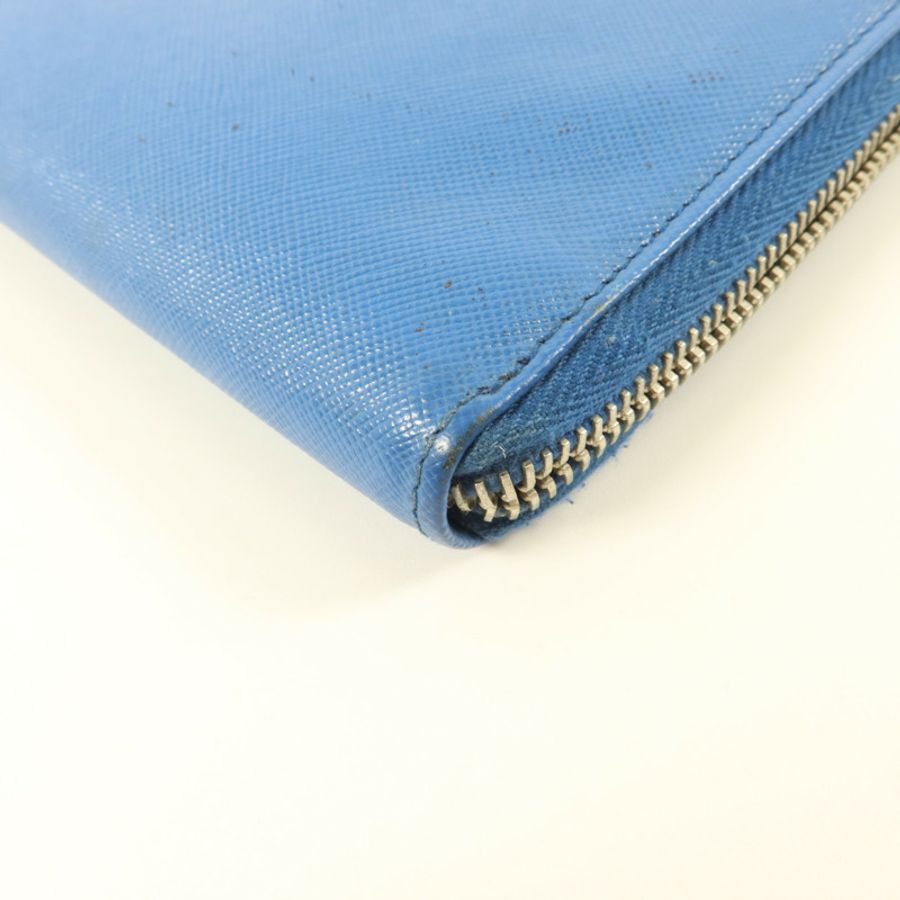 PRADA Saffiano皮革Long Wallet長錢包-13
