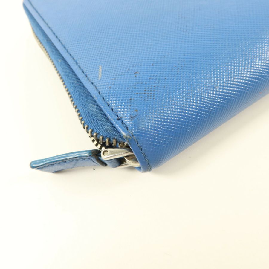 PRADA Saffiano皮革Long Wallet長錢包-14