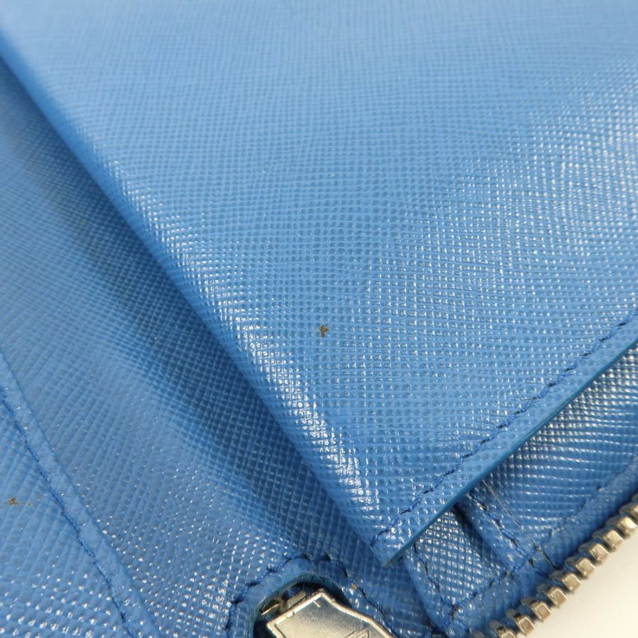 PRADA Saffiano皮革Long Wallet長錢包-16