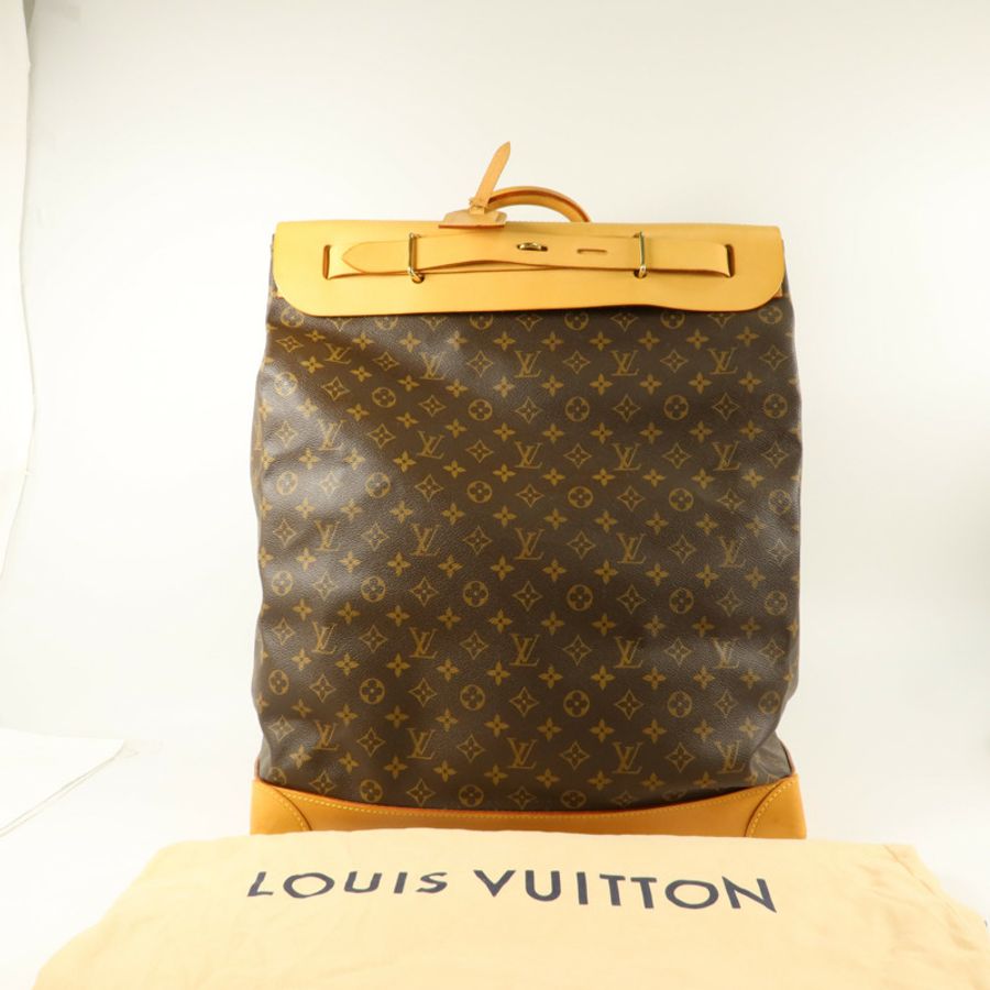 LOUIS VUITTON Monogram Steamer 45手挽袋-8