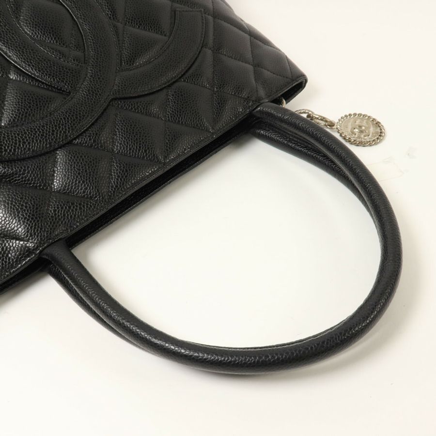 CHANEL 牛皮皮革Vintage Tote Bag手挽袋-7