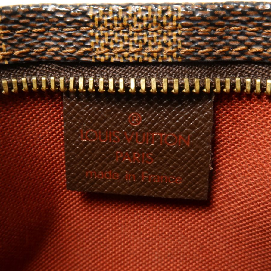 LOUIS VUITTON Damier Trousse Makeup Accessory Pouch手挽袋-5