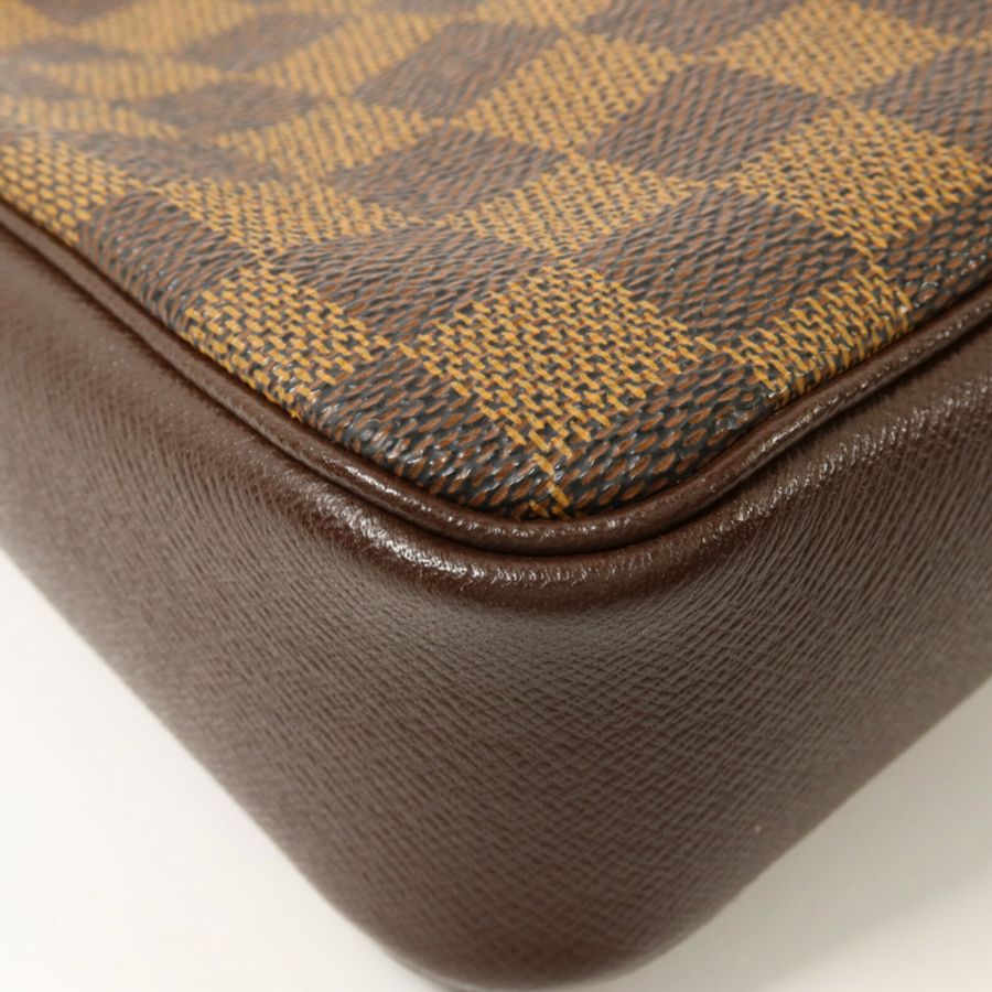 LOUIS VUITTON Damier Trousse Makeup Accessory Pouch手挽袋-9