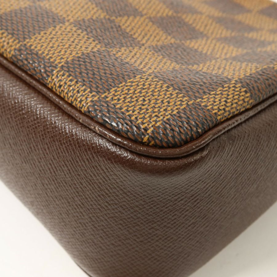 LOUIS VUITTON Damier Trousse Makeup Accessory Pouch手挽袋-10
