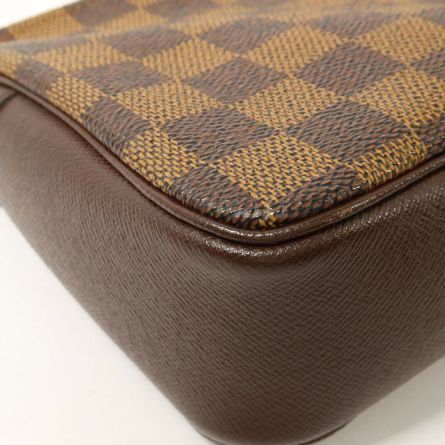LOUIS VUITTON Damier Trousse Makeup Accessory Pouch手挽袋-11
