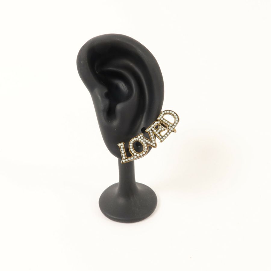 GUCCI 金屬Loved Pierced Ear Cuff耳環-7