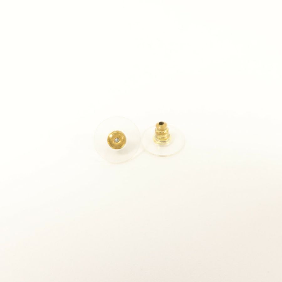 CHANEL 金屬/水晶Pierced Earring耳環-5