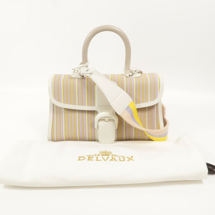Delvaux 牛皮皮革Le Brillant手挽肩背兩用袋-10