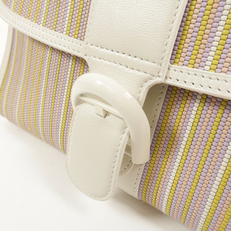 Delvaux 牛皮皮革Le Brillant手挽肩背兩用袋-15