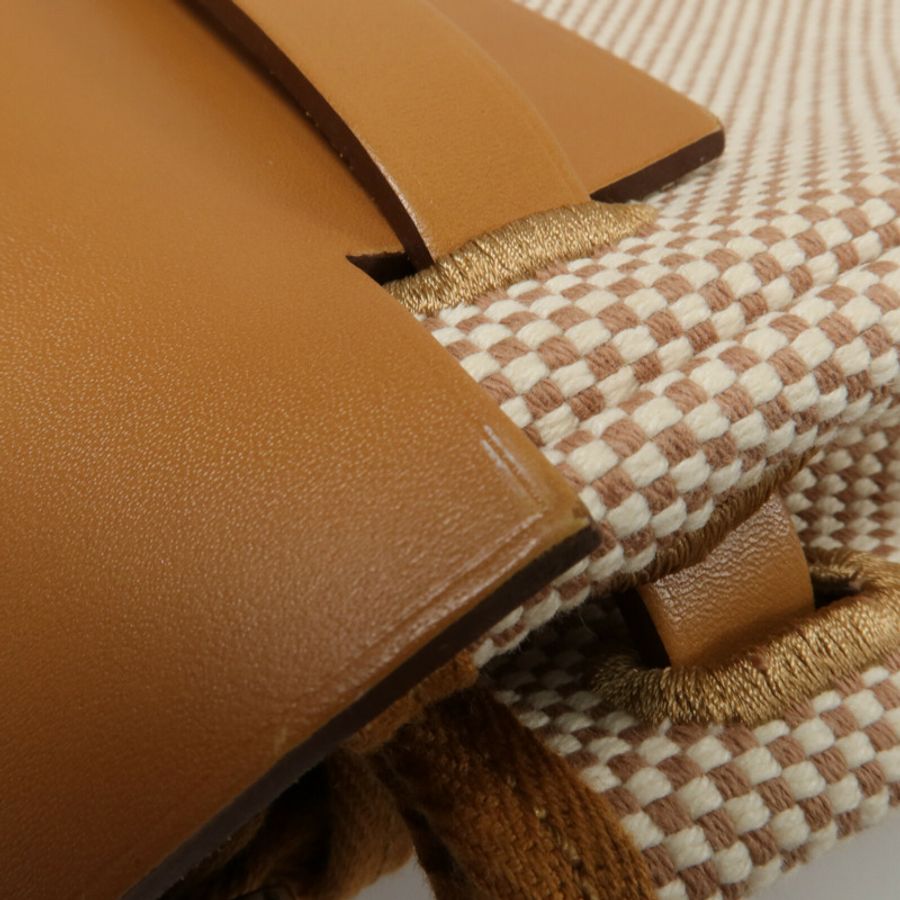 HERMES 帆布Herbag a dos Zip Retourne Backpack背包-20