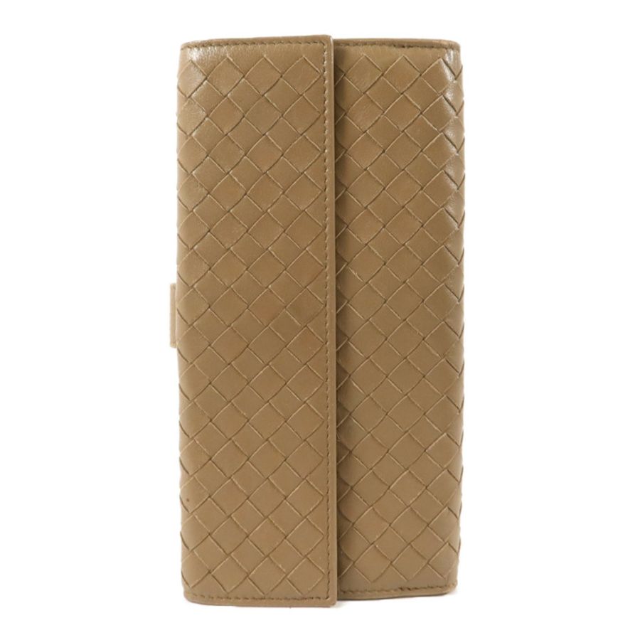 BOTTEGA VENETA 羊皮皮革Long Bifold Wallet長錢包-1