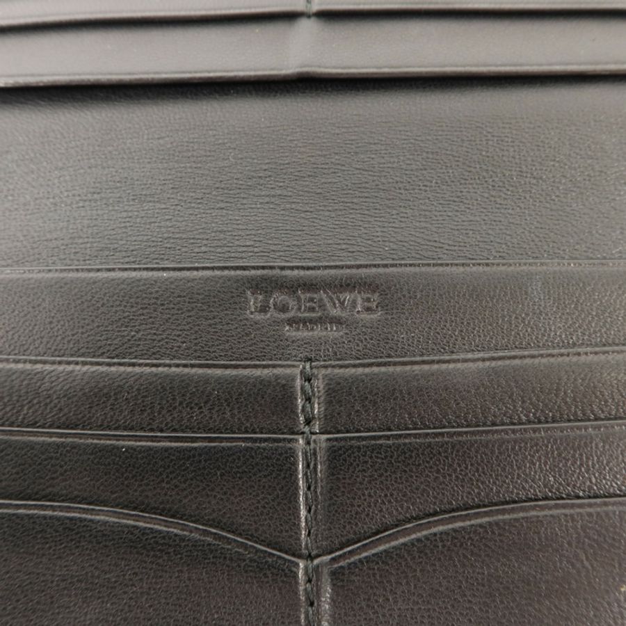 LOEWE 羊皮皮革Long Bifold Wallet長錢包-6