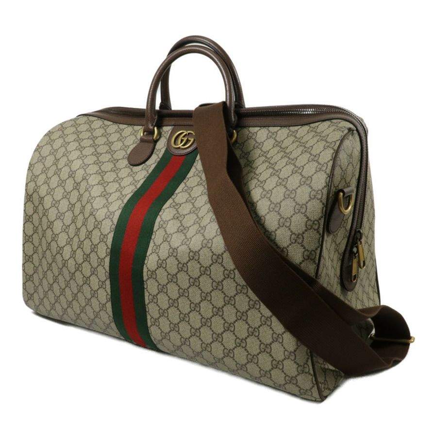 GUCCI 塗層帆布Savoy Large Duffle Bag手挽袋-1