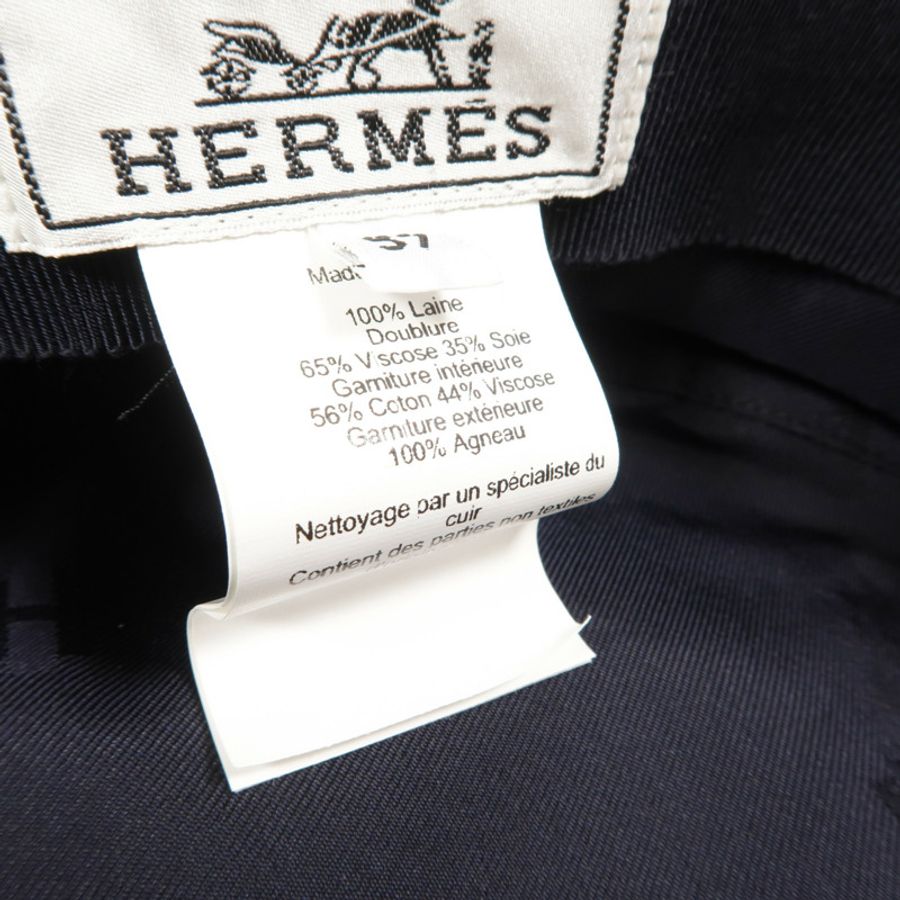HERMES 羊毛Saint-Malo帽子-7