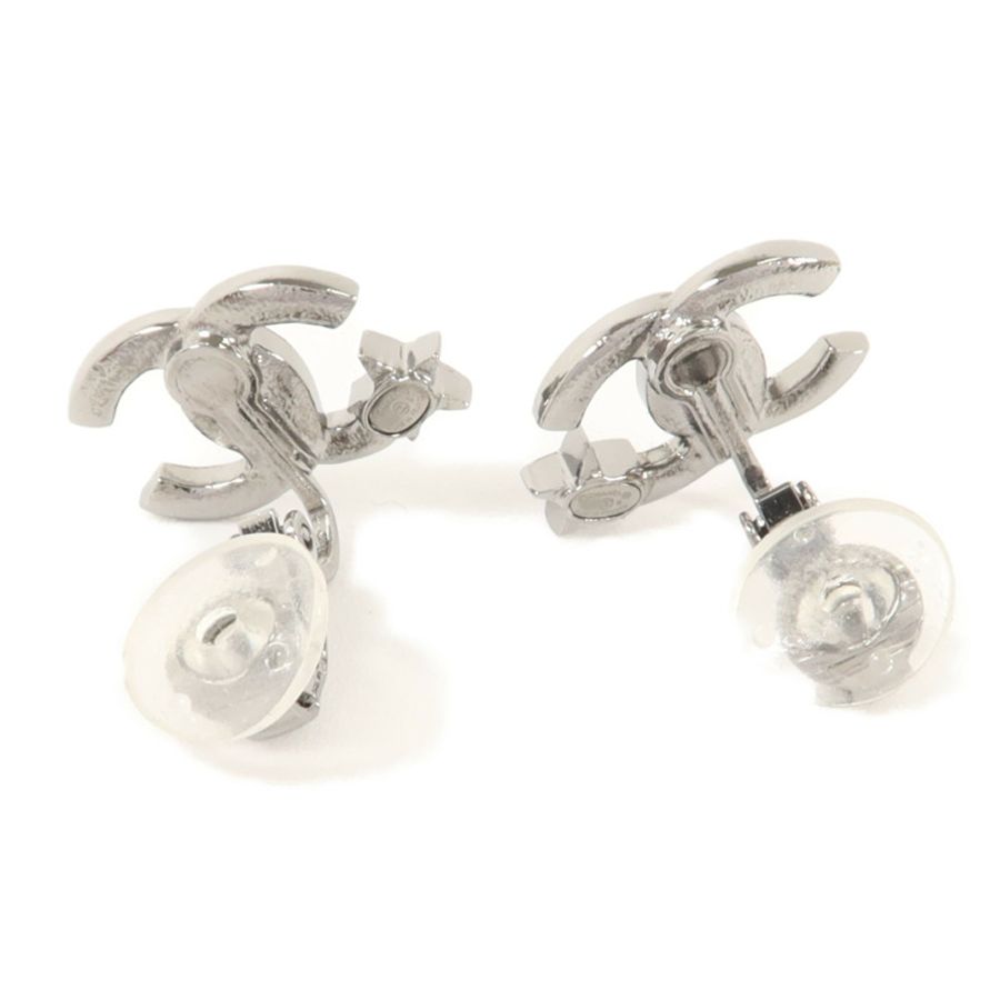 CHANEL 金屬/鉛玻璃Clipped Earring耳環-3