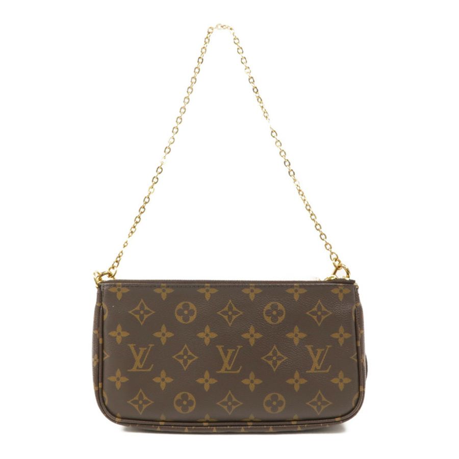 LOUIS VUITTON Monogram Multi Pochette Accessoires鏈帶手挽肩背兩用袋-1