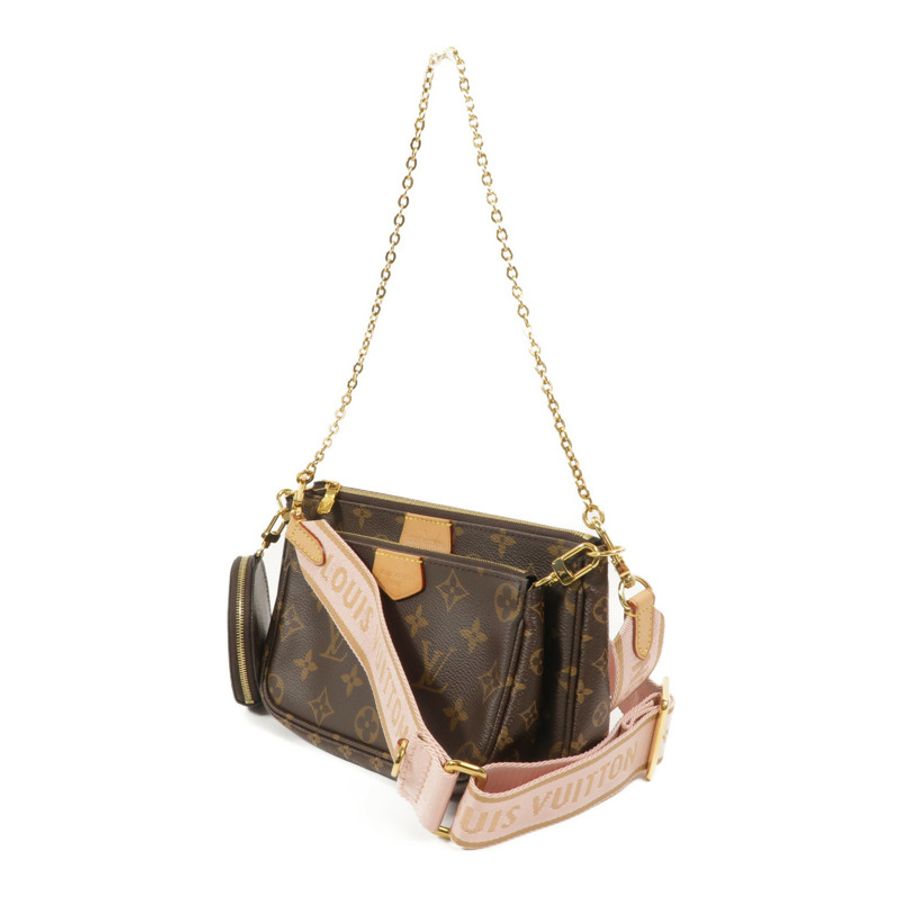 LOUIS VUITTON Monogram Multi Pochette Accessoires鏈帶手挽肩背兩用袋-2