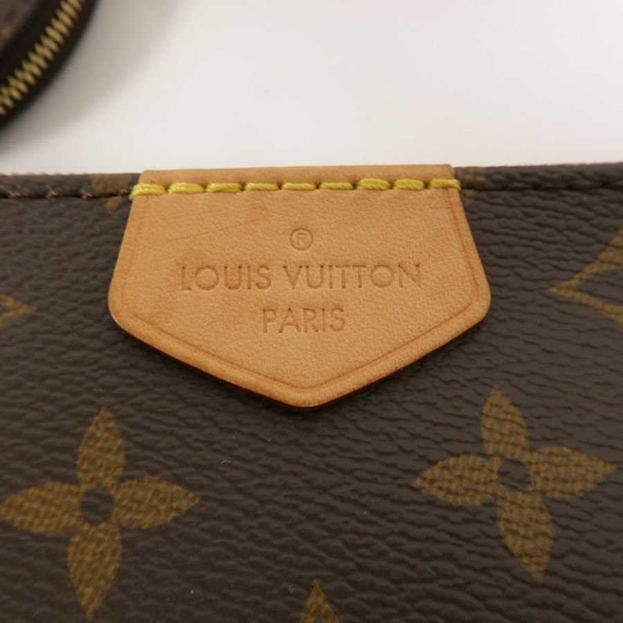 LOUIS VUITTON Monogram Multi Pochette Accessoires鏈帶手挽肩背兩用袋-7