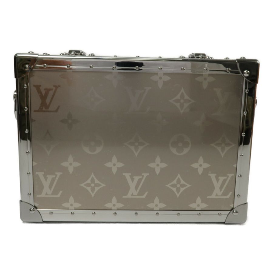 LOUIS VUITTON Monogram Titanium Clutch Box手拿包-2
