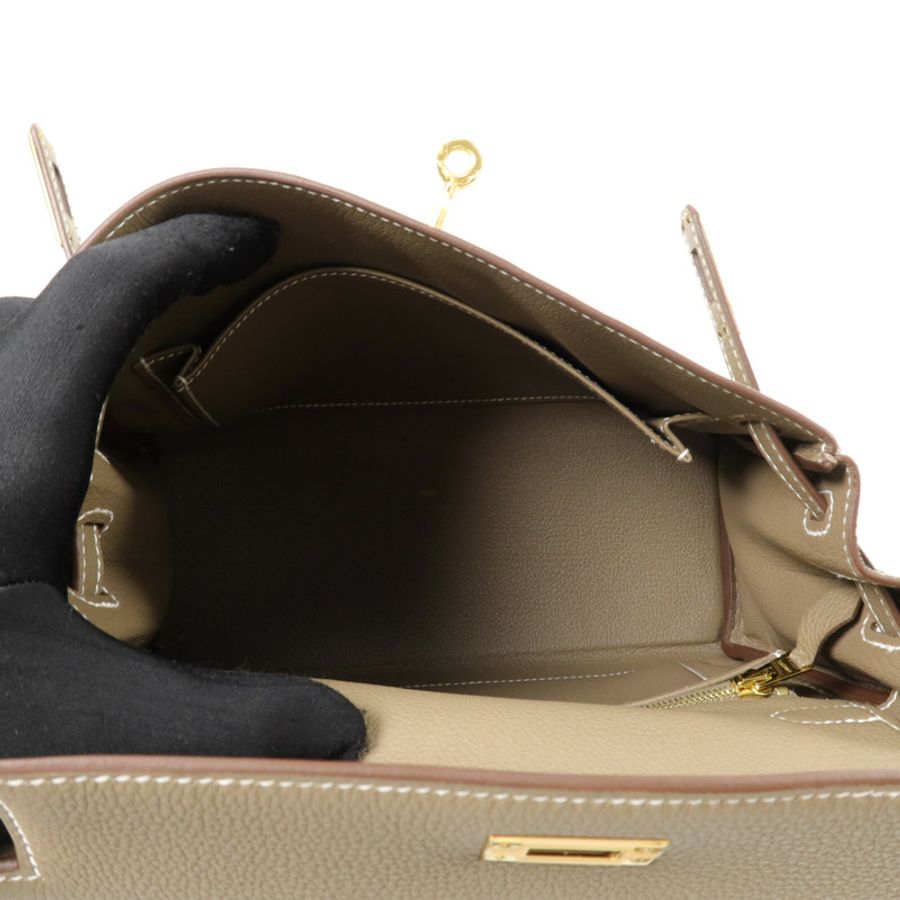 HERMES Togo皮革Kelly 25手挽肩背兩用袋-4