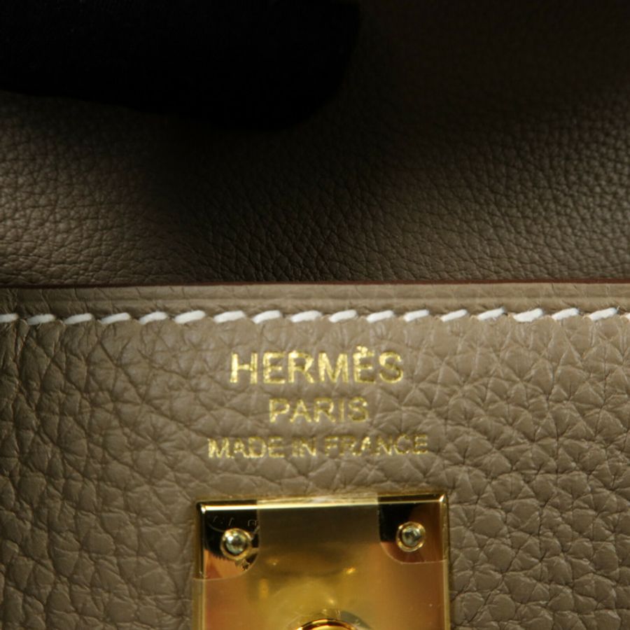 HERMES Togo皮革Kelly 25手挽肩背兩用袋-5