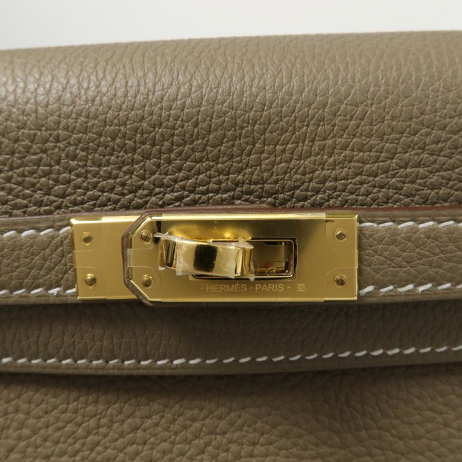 HERMES Togo皮革Kelly 25手挽肩背兩用袋-7