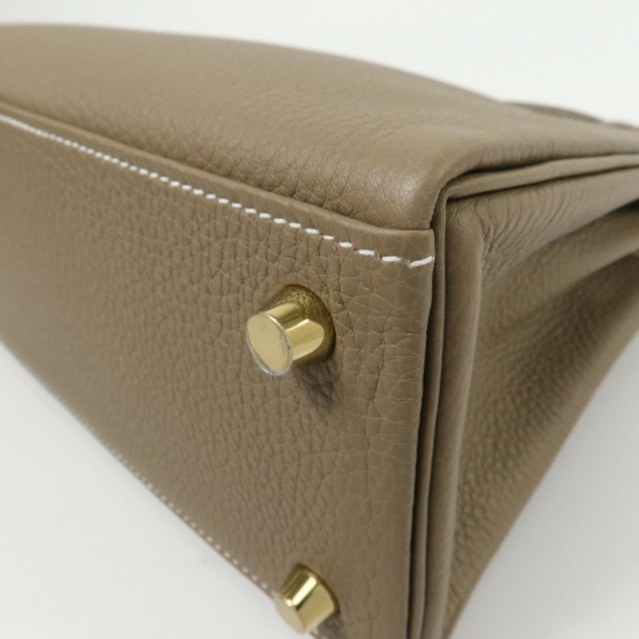 HERMES Togo皮革Kelly 25手挽肩背兩用袋-16