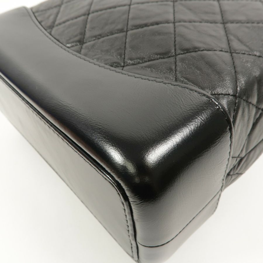 CHANEL 牛皮皮革Gabrielle BackPack鏈帶背包-10