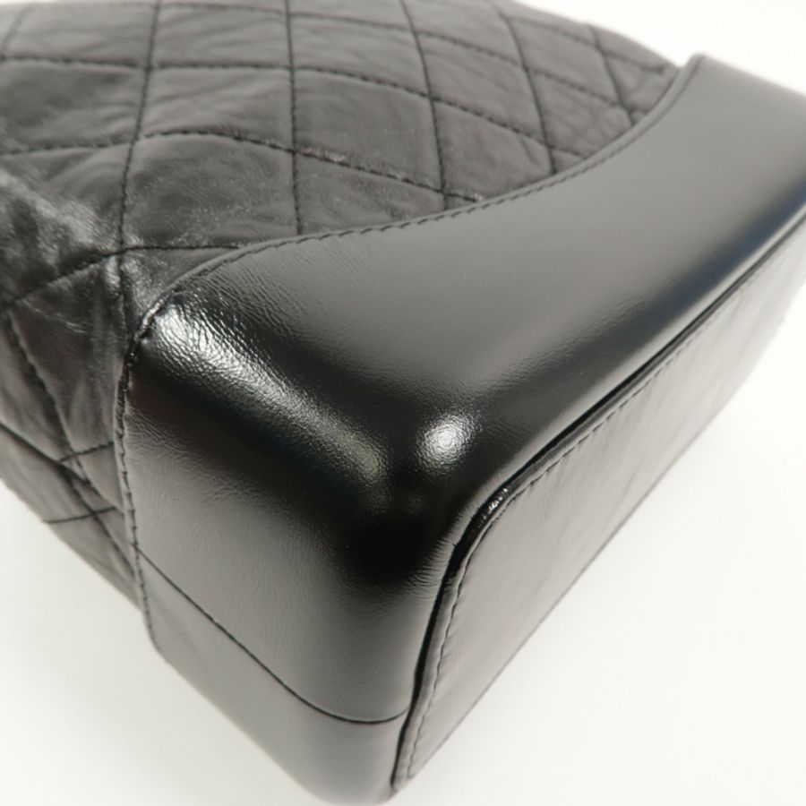 CHANEL 牛皮皮革Gabrielle BackPack鏈帶背包-11