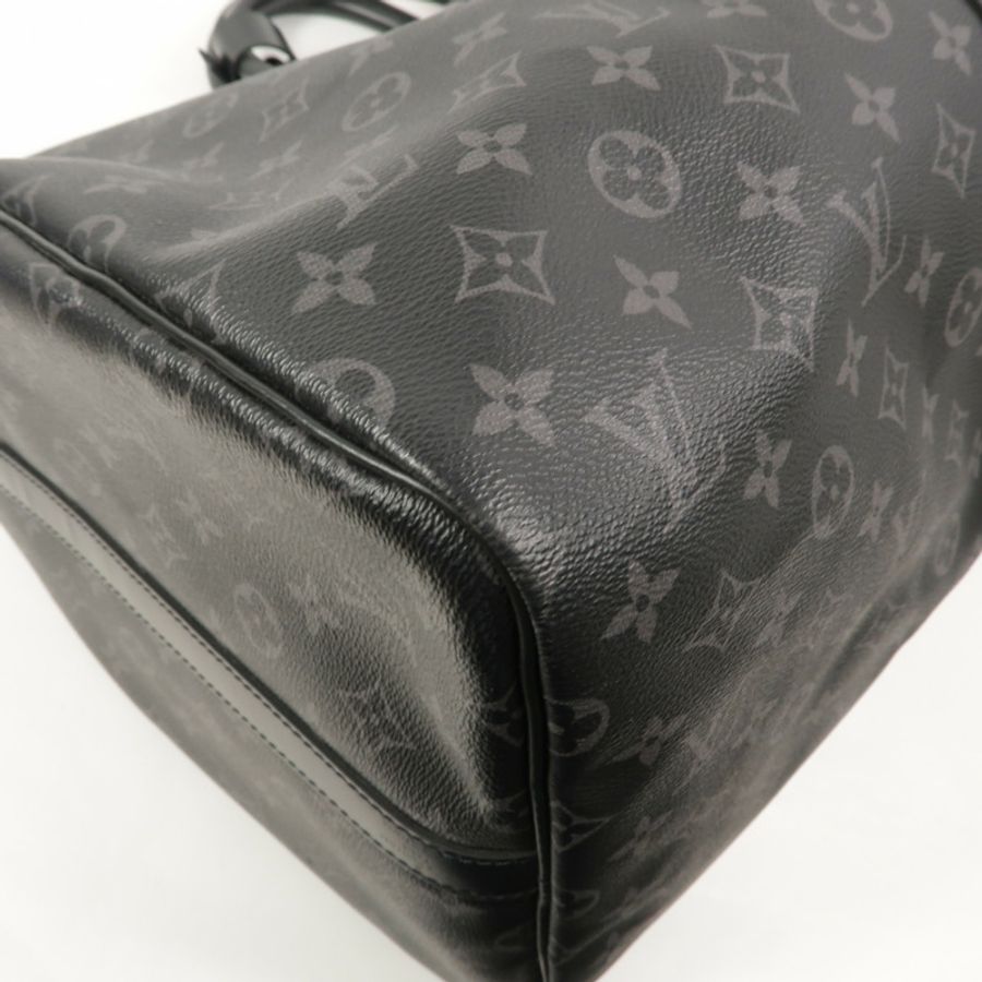 LOUIS VUITTON Monogram Eclipse Keepall Bandouliere 55手挽肩背兩用袋-10
