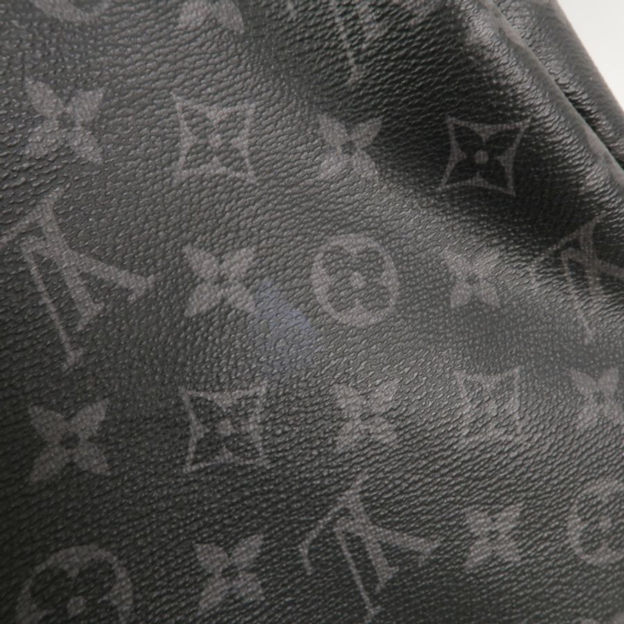 LOUIS VUITTON Monogram Eclipse Keepall Bandouliere 55手挽肩背兩用袋-14
