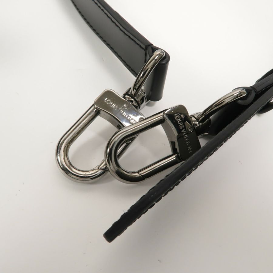 LOUIS VUITTON Monogram Eclipse Keepall Bandouliere 55手挽肩背兩用袋-15