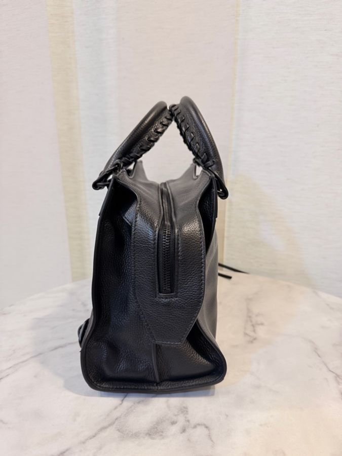 Balenciaga 黑牛皮neo classic city手提斜背機車包-2