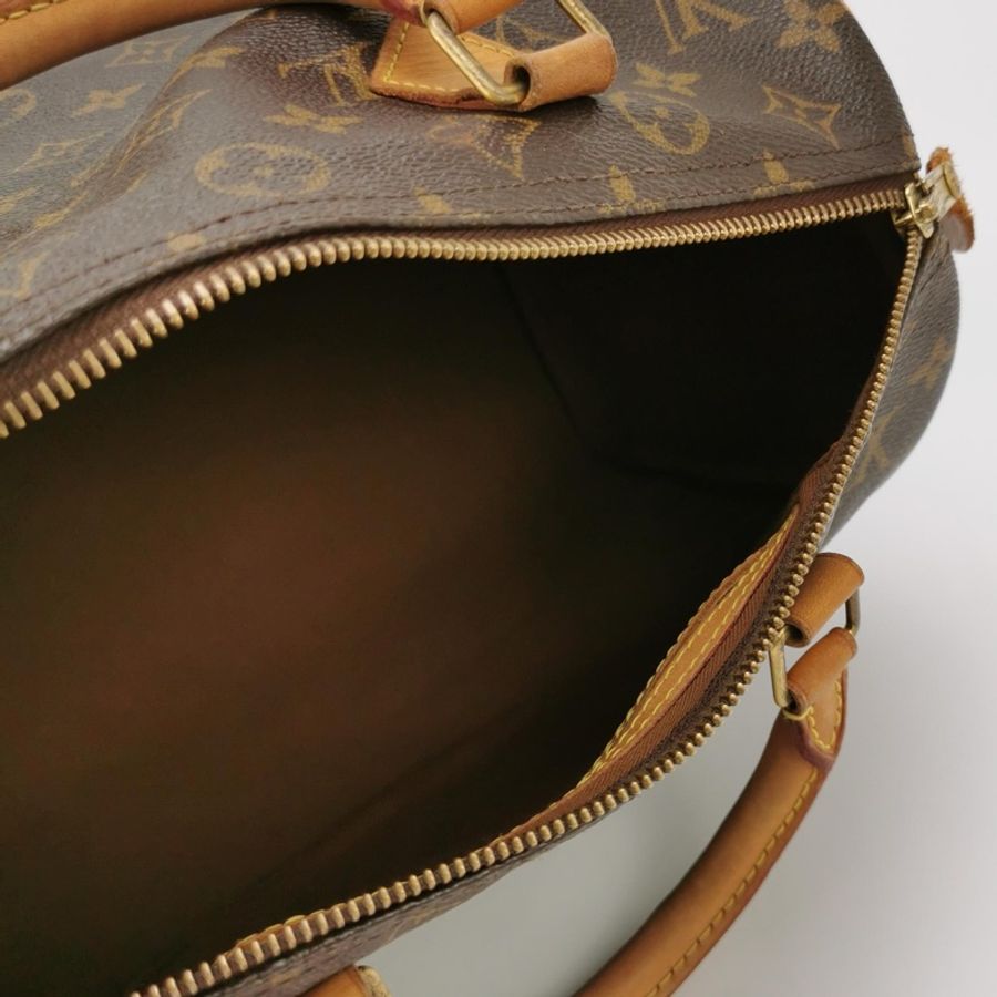 Louis Vuitton路易威登 Speedy 30 老花 手提包-5