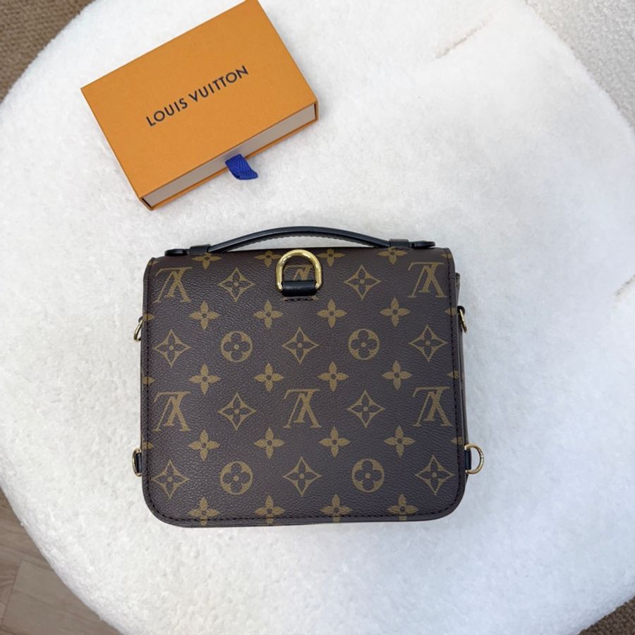 路易威登六種背法後背包LV經典雙色老花Monogram Pochette Métis雙肩包後背包M11941-9