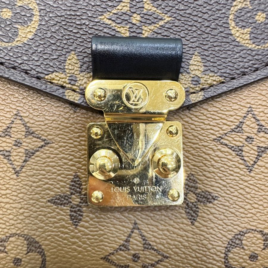 路易威登六種背法後背包LV經典雙色老花Monogram Pochette Métis雙肩包後背包M11941-20