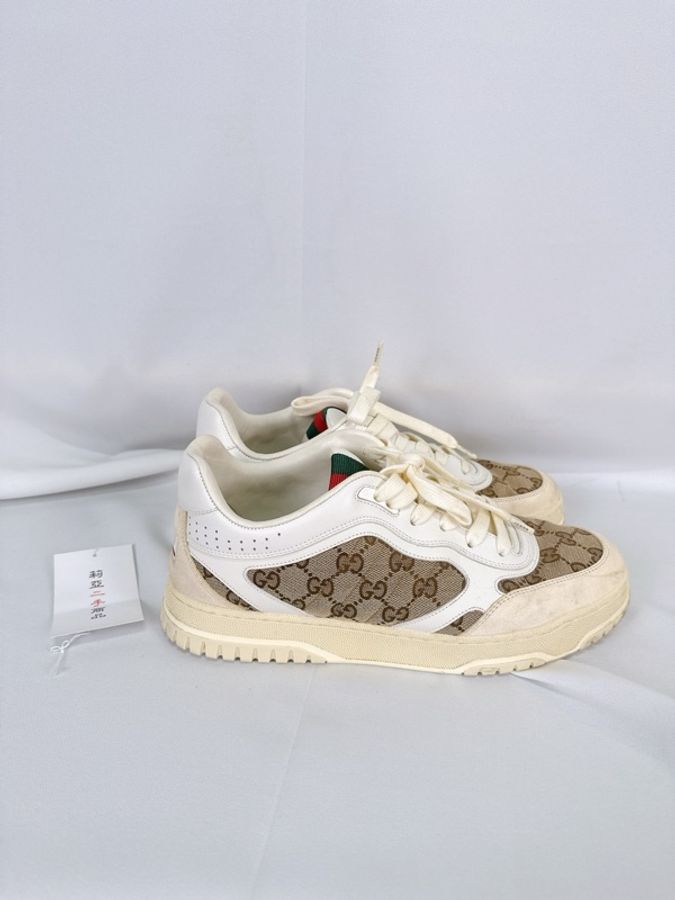 莉亞精品♡ Gucci Re-Web 休閒鞋 #9 二手美鞋-4