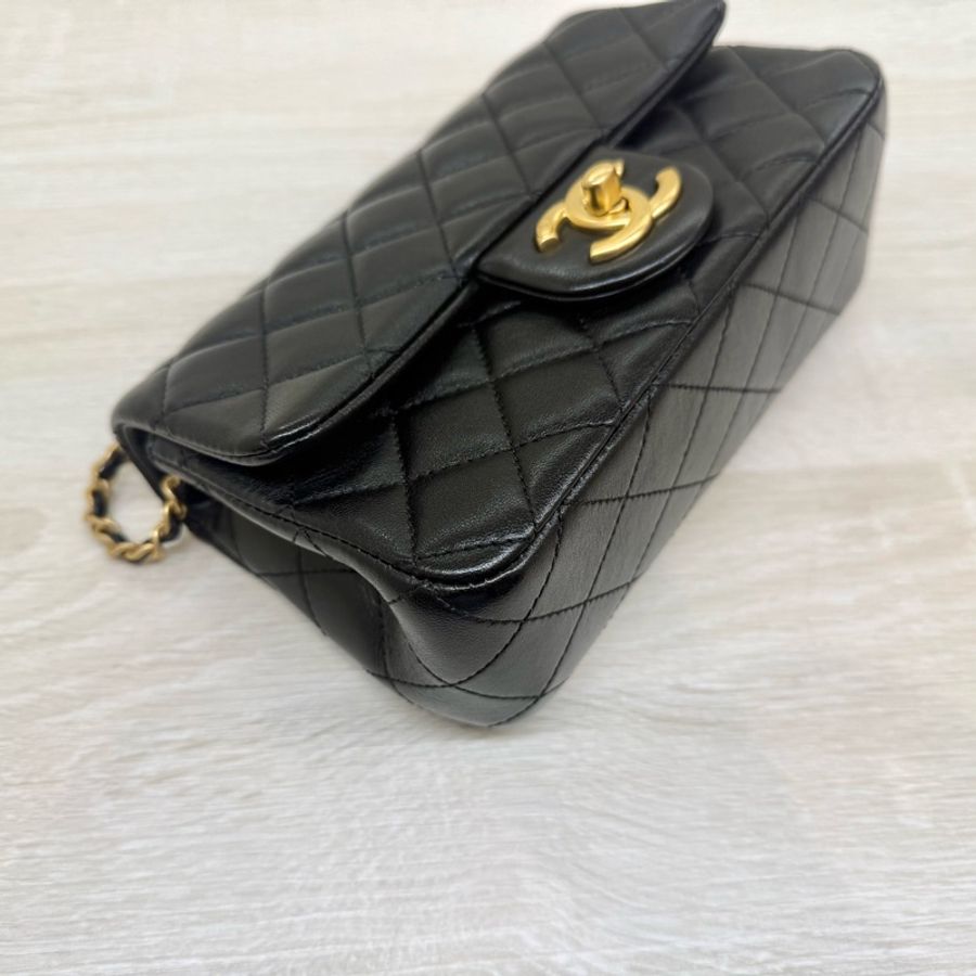 CHANEL黑金羊皮雙C調節CF20/AS5759-15