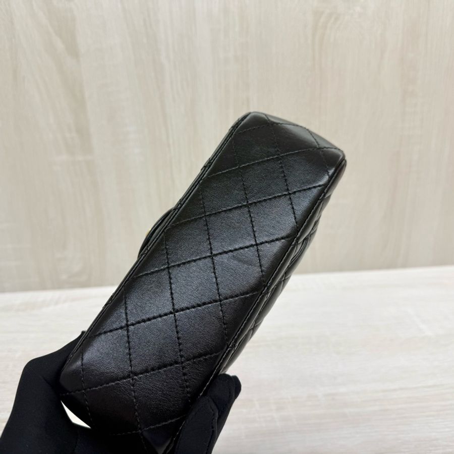 CHANEL黑金羊皮雙C調節CF20/AS5759-16