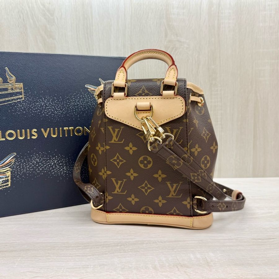 LV原花Montsouris Mini後背包-2
