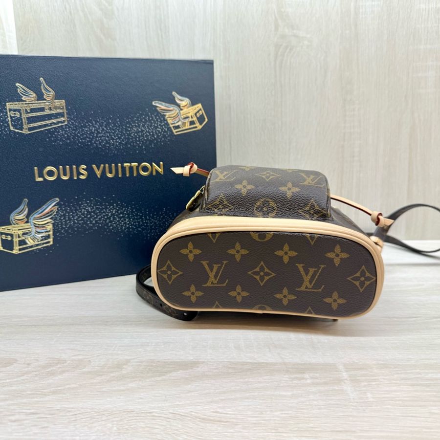 LV原花Montsouris Mini後背包-6