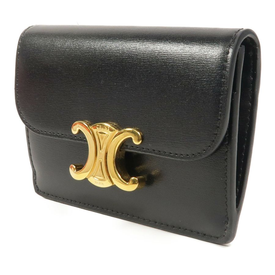 CELINE 牛皮皮革Triomphe Card Holder卡片套-2