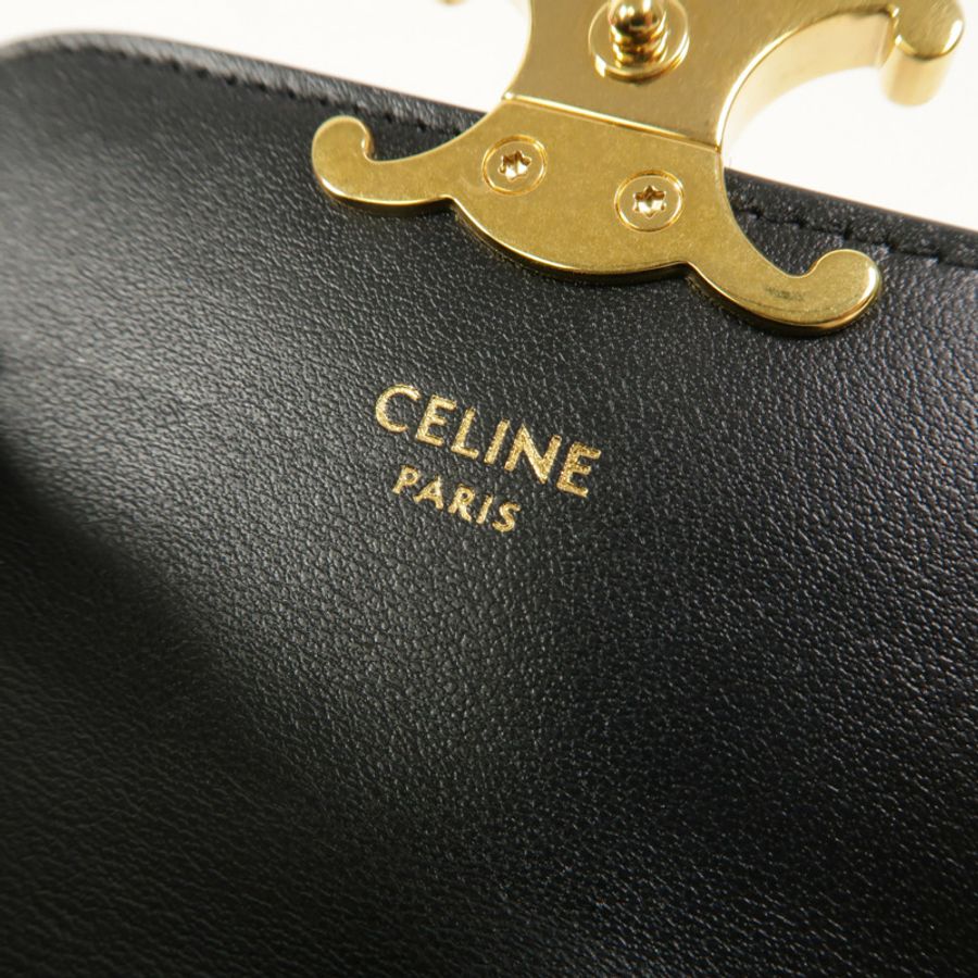 CELINE 牛皮皮革Triomphe Card Holder卡片套-8
