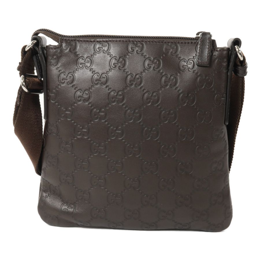 GUCCI 牛皮皮革Guccissima Mini Messenger肩背袋-1