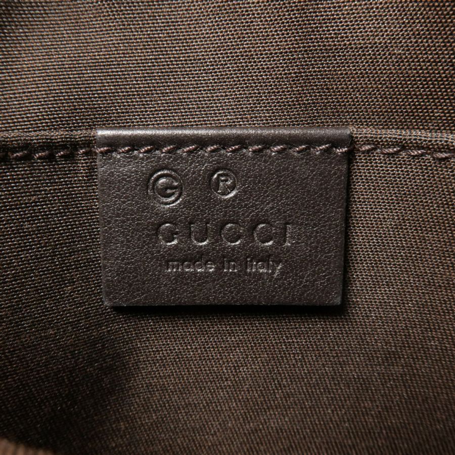 GUCCI 牛皮皮革Guccissima Mini Messenger肩背袋-7
