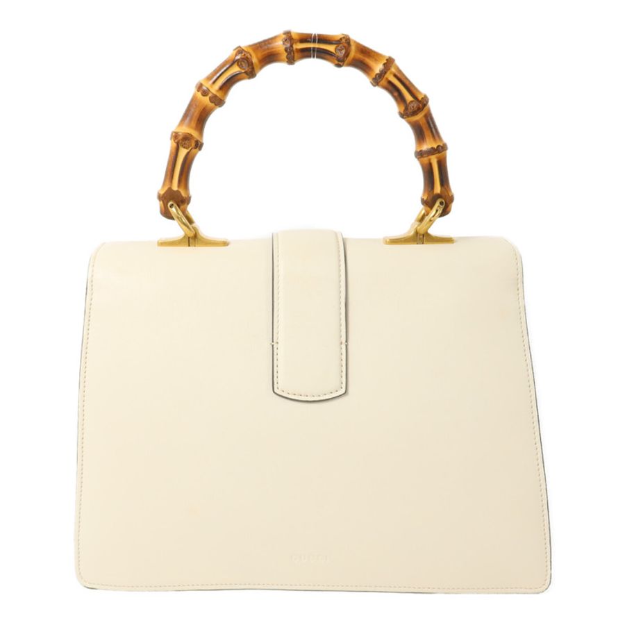 GUCCI 牛皮皮革Dionysus Bamboo Medium Top Handle手挽肩背兩用袋-1