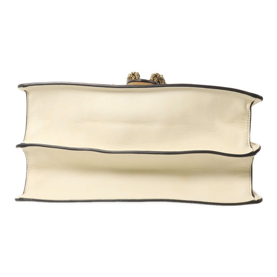 GUCCI 牛皮皮革Dionysus Bamboo Medium Top Handle手挽肩背兩用袋-3