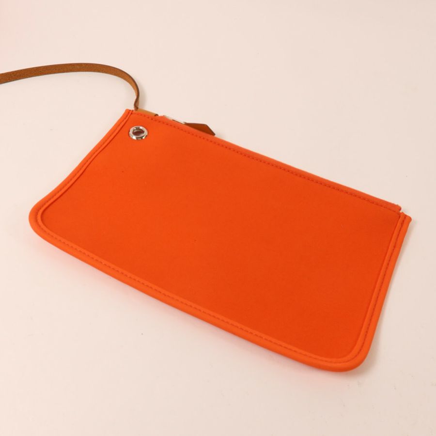 HERMES 帆布Herbag PM手挽肩背兩用袋Capucine-14